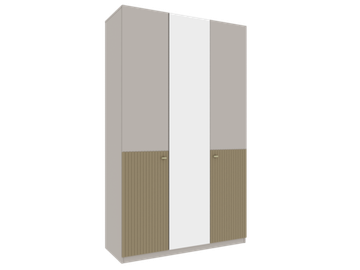 Сан-Ремо ПМ- 414.43 Шкаф комбинированный Риалит софт, Кашемир