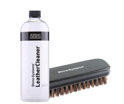 Shine Systems Набор для кожи LeatherCleaner+LeatherBrush