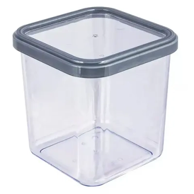 Банка для сыпучих продуктов Cubbo Scandi 0,9л, Серый