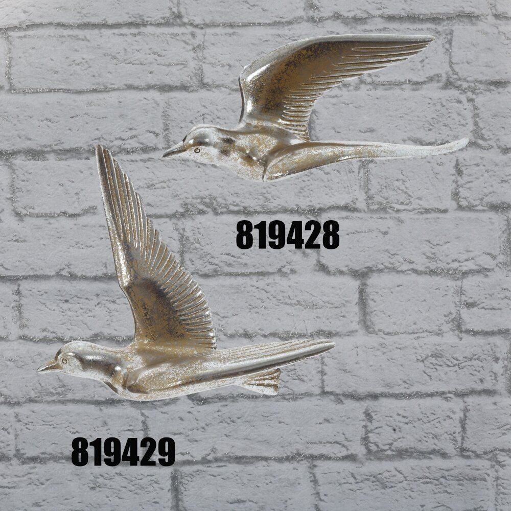 GAEM Изделие декоративное настенное "Птица", L19 W18,5 H8 см