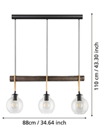 Подвесной светильник Eglo RODING 43618