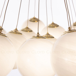 Люстра Cloyd LONATI C13 / Ø65 см - золото (арт.10878)