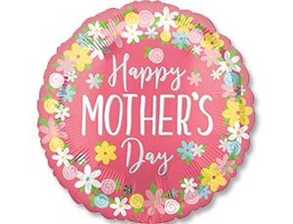 Фольгированный шар Happy Mother&#39;s Day