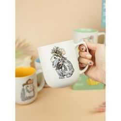 Кружка 500 мл белая " " желтая внутри P.L. Proff Cuisine