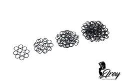 Кольцо Arta-F, 15 мм, металл, черный 170