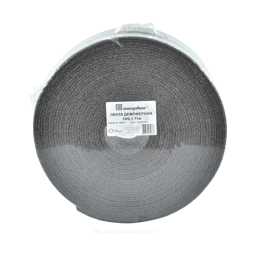 Лента демпферная Energofloor 10/0,15-11 Energoflex EFRL1015011DM