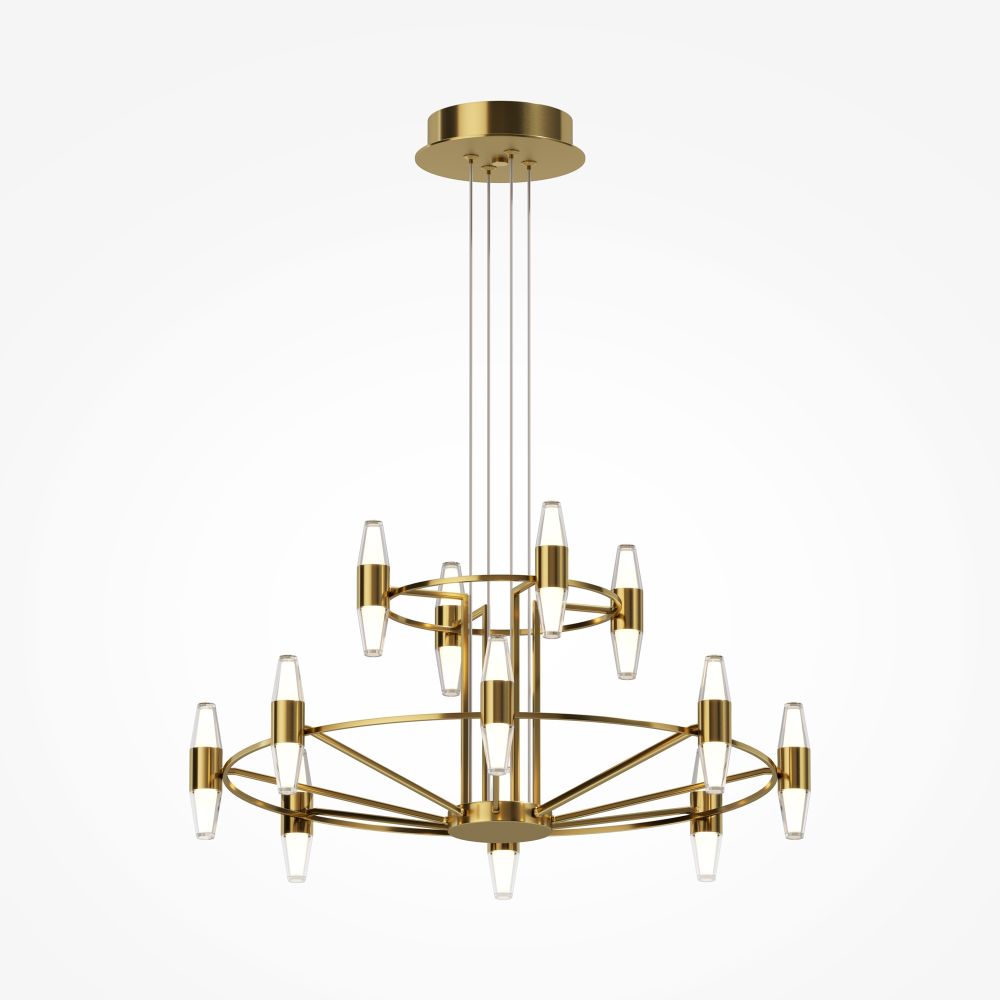 Люстра подвесная светодиодная Maytoni   MOD401PL-L72BS3K