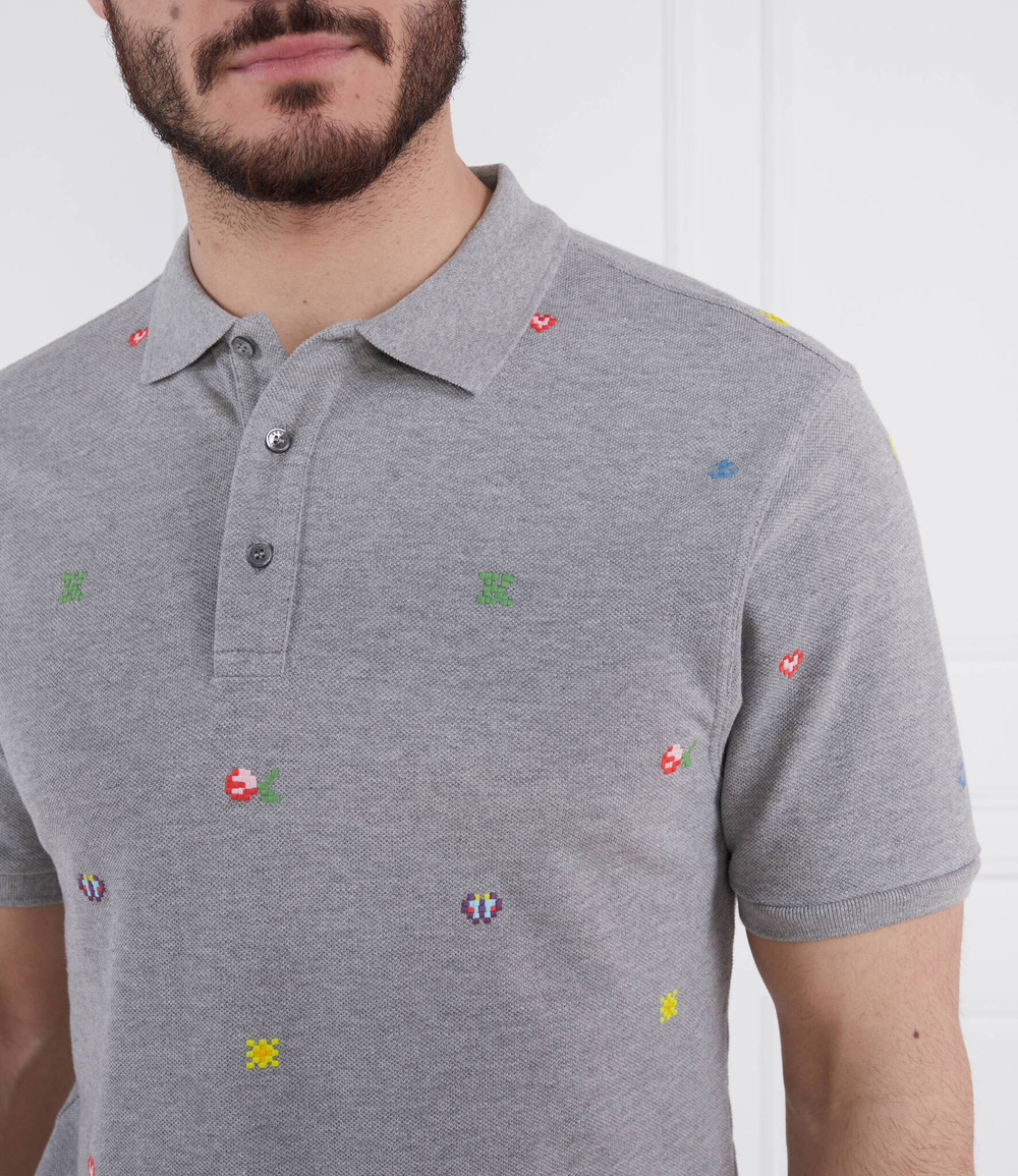 Поло Kenzo - серый(FD55PO0054PU)