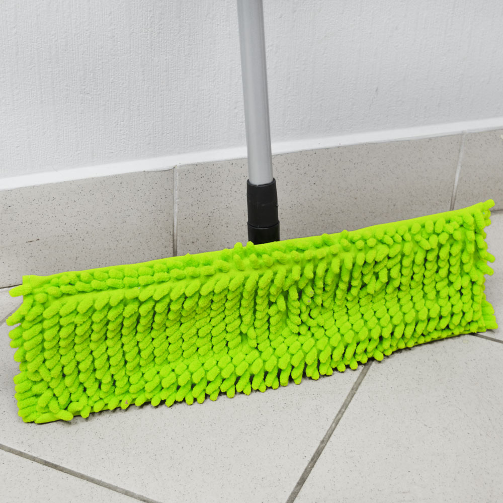 Швабра для пола с насадкой из микрофибры Mop Clean Лапша