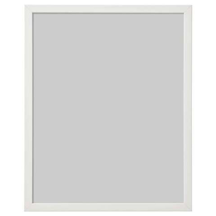 IKEA FISKBO  (ИКЕА ФИСКБО)  -  Рамка, белая, 40x50 см