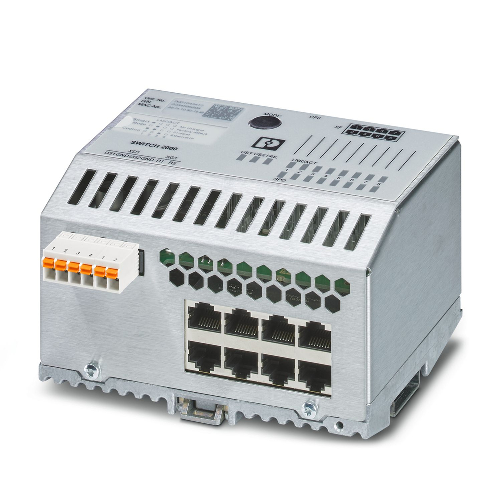 1043484 - FL SWITCH 2508 - Industrial Ethernet Switch