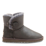 Угги Mini Bailey Button Metallic Grey