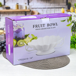 Блюдо сервировочное 37,5*25*9,5см, фарфор