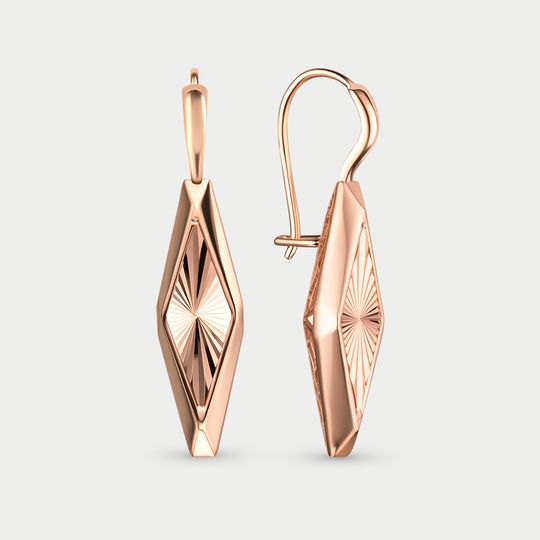 Серьги золотые