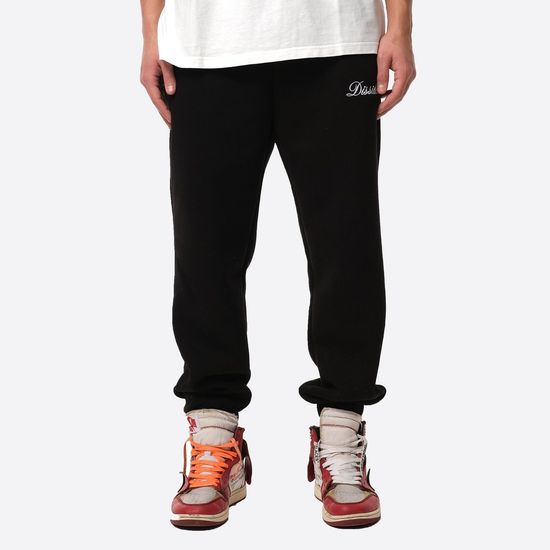 Штаны Dissident Sweatpants Never Logo (black)