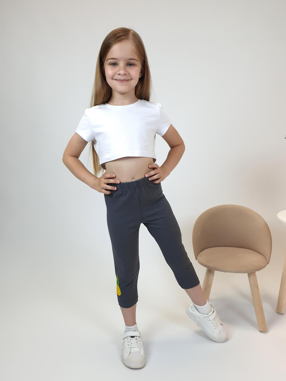 17-23-6 Лосины для девочки Luneva