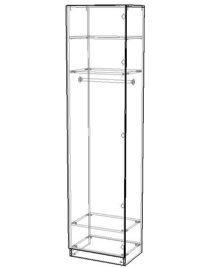 Шкаф ДЕПО-2 правый