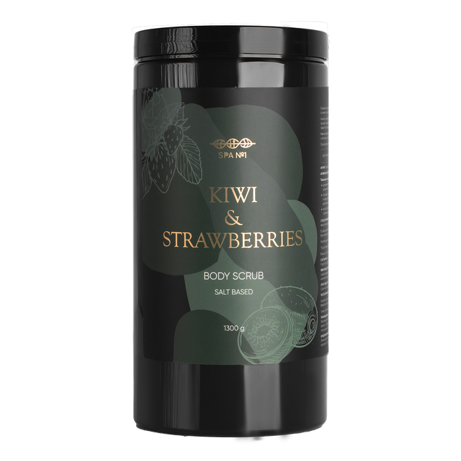 Скраб для тела клубника & киви 1300гр