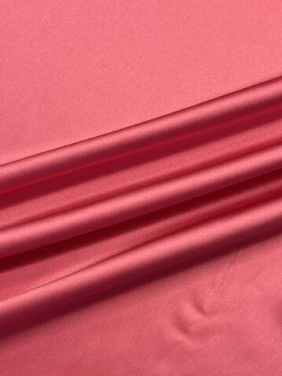 Шелк с эластаном атласный Stella Mccartney перламутрово-розовый