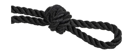 Веревка 3-прядная d14мм, L100м, черный, Marine Rocket
