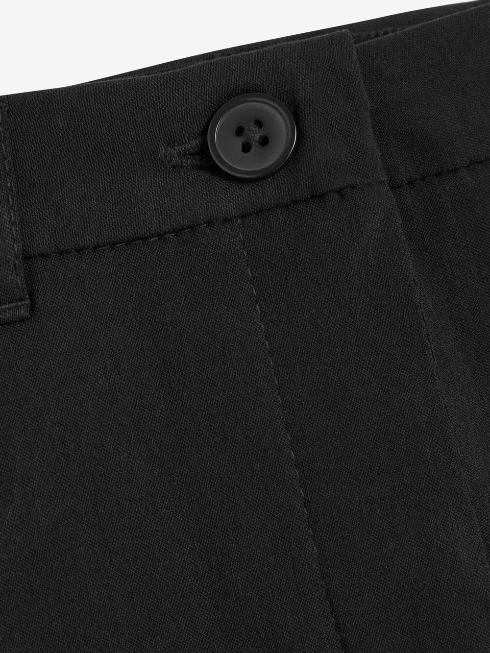 Брюки школьные с высокой талией для девочки Next 687-000, Черный