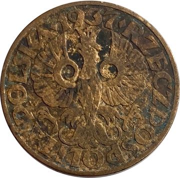 5 грошей 1937 Польша