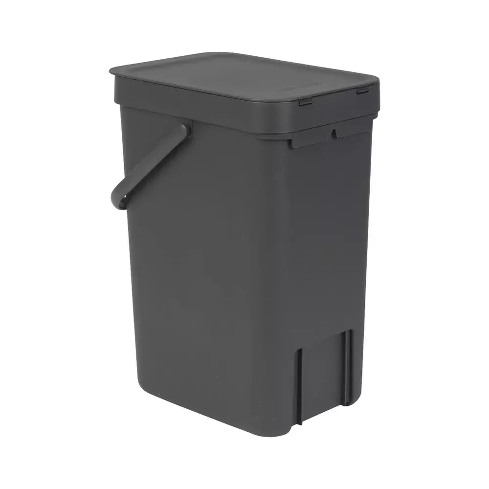 Brabantia - Контейнер для мусора Sort &amp; Go 12л, серый / артикул   109805  / GTIN 8710755109805