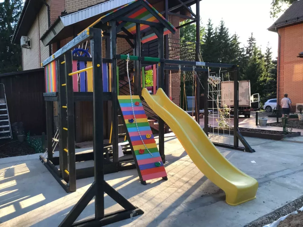 Детская площадка Савушка - 3 (BLACK)