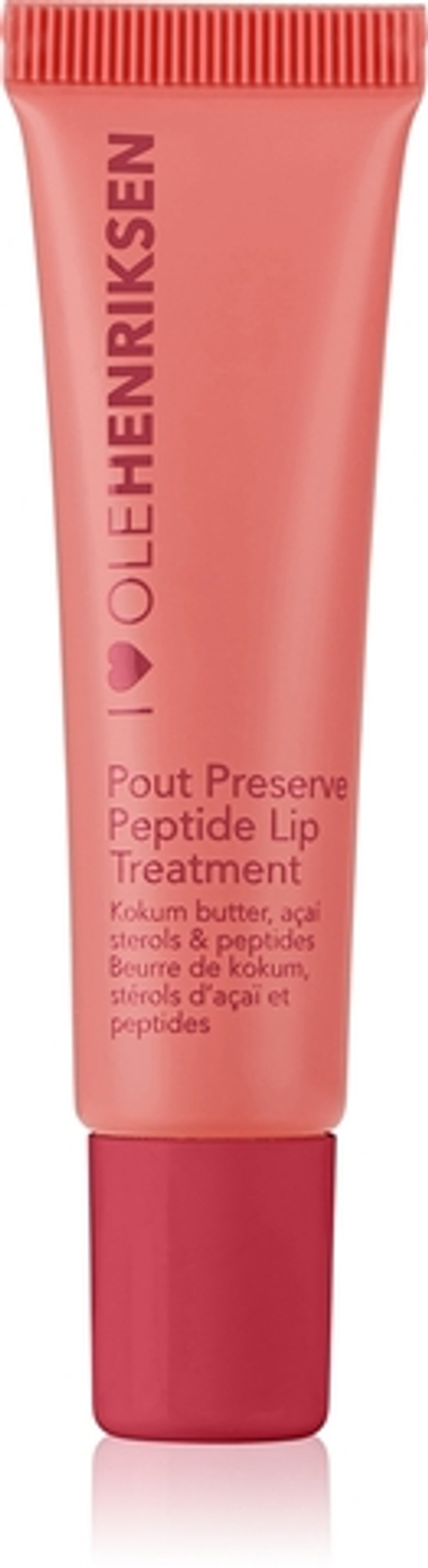OLEHENRIKSEN Pout Preserve Peptide Lip Treatment - Увлажняющий блеск для губ оттенок Strawberry Sorbet, 12 ml