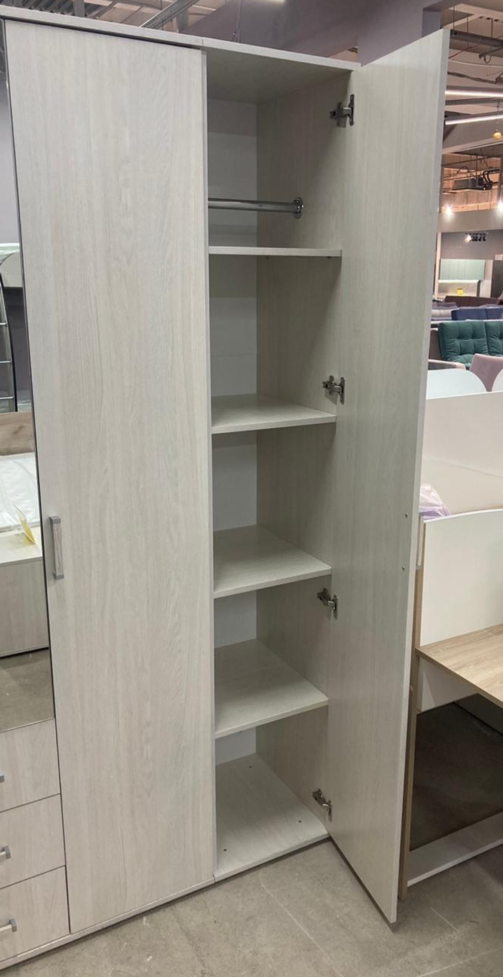 Пенал Белла ясень белый