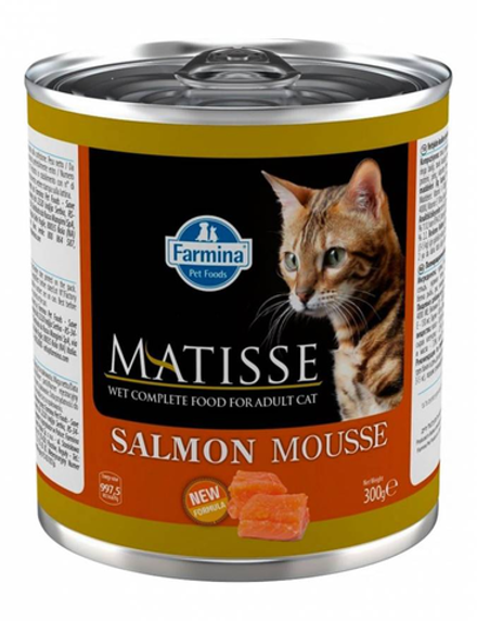 Farmina Matisse 300г конс. Salmon Mousse Влажный корм для кошек Лосось