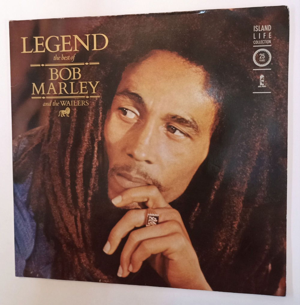 Винтажная виниловая пластинка LP Bob Marley and The Wailers Legend The Best Of Bob Marley And The Wailers (Germany 1987)