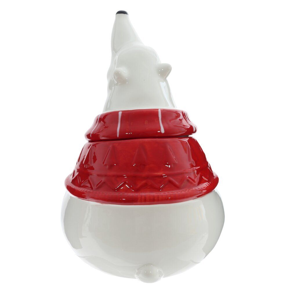 GAEM Конфетница "Белый медведь мечтатель", 1200 мл, L14 W15 H22 см