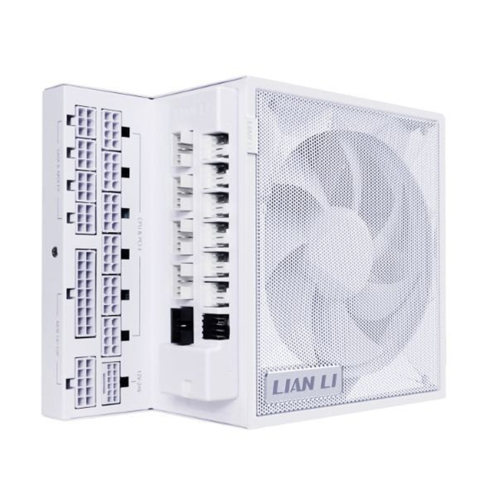 Блок питания Lian Li 1000W, EG1000G, Full Modular, 80+ GOLD, КПД 91.2%, Белый, G9P.EG1000G.WH00.EU