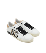 Кожаные кроссовки Dolce & Gabbana - белый(CK2203 AO902)