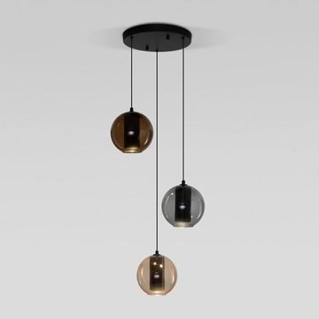 Подвесной светильник 50258/3 LED дымчатый/ бежевый/ шоколад Cobble Eurosvet
