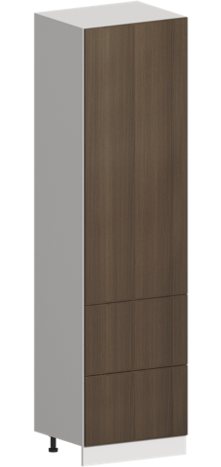 Кухня Модуль ШП2Я 600М Ликата / Дуб французский