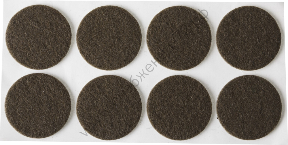 STAYER d 18 мм, самоклеящиеся, фетровые, 8 шт. коричневые, мебельные накладки (40910-28)