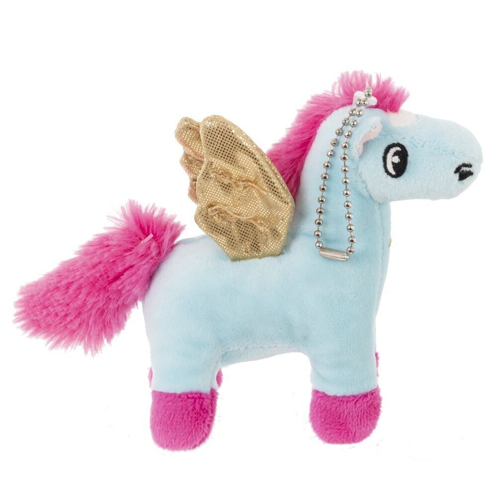 GAEM Игрушка набивная "Лошадка", с цепочкой, L14 W6 H10 см, 4в.