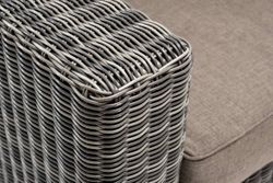 "Боно" лаунж-зона из искусственного ротанга, цвет графит