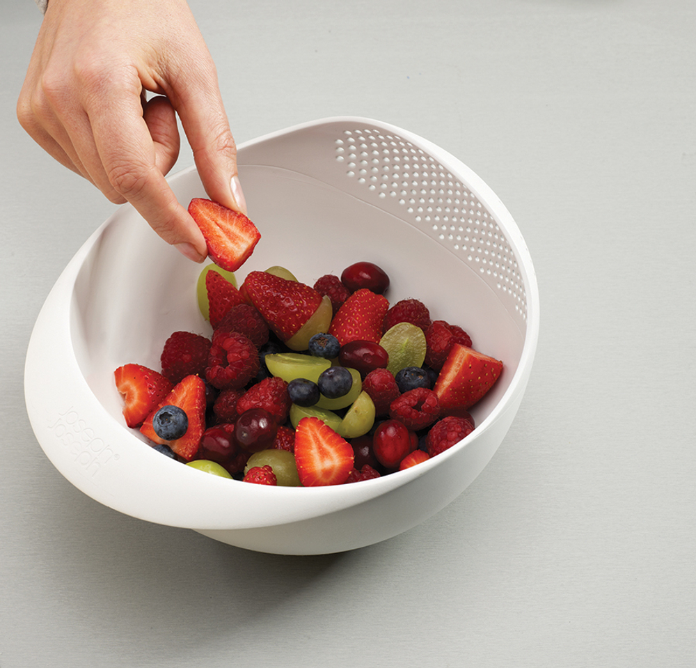 Миска-дуршлаг 2-в-1 prep&serve™ малая зеленая