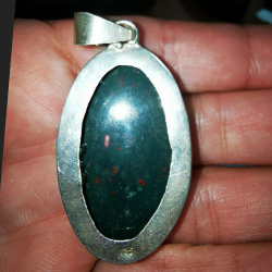 Кулон "Дэтта" гелиотроп