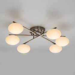 Citilux ATMAN SMART CL226A161 RGB LED Умная люстра Матовый Хром