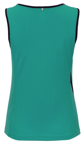 Женский топ теннисный Fila US Open Yule Top - зеленый