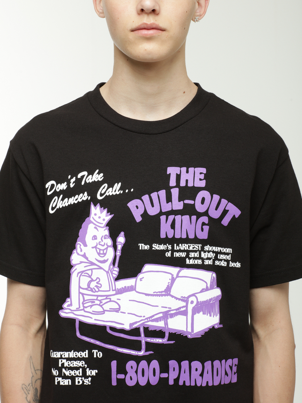 Мужская Футболка Pull Out King