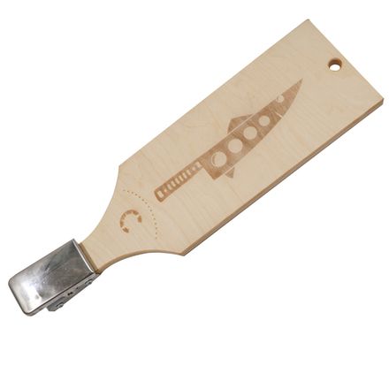 Доска разделочная с прищепкой для рыбы &quot;СЛЕДОПЫТ&quot;, 500х150х60/25/