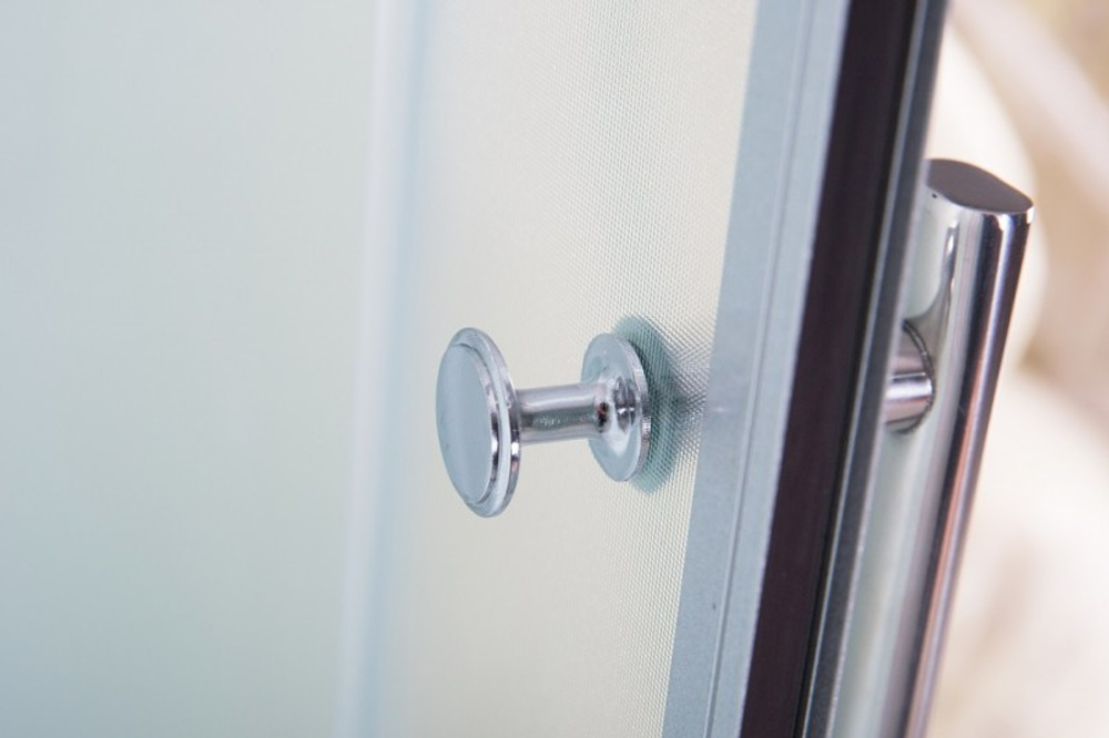 Душевая кабина Esbano (Эсбано) EST-100CRB, с высоким поддоном, 100х100х210