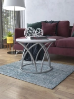 Журнальный стол Тюльпан - СБГ - МДФ в ПВХ