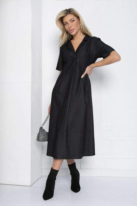 Платье (черное) Эльва П12439-2 LT Collection