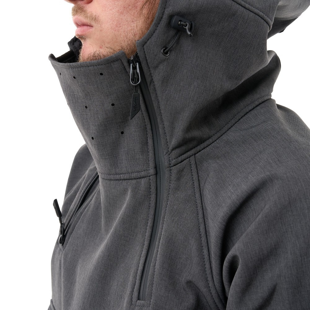 КУРТКА-АНОРАК СНОУБОРДИЧЕСКАЯ DRAGONFLY UKTUS MAN GRAPHITE MELANGE